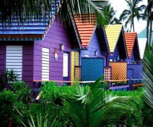 yapboz Evlerin renkleri, Bahamalar